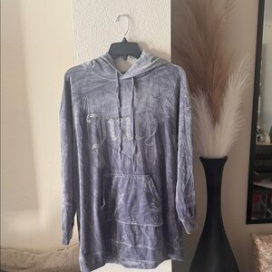 Juicy Couture Charcoal Hoodie Dress